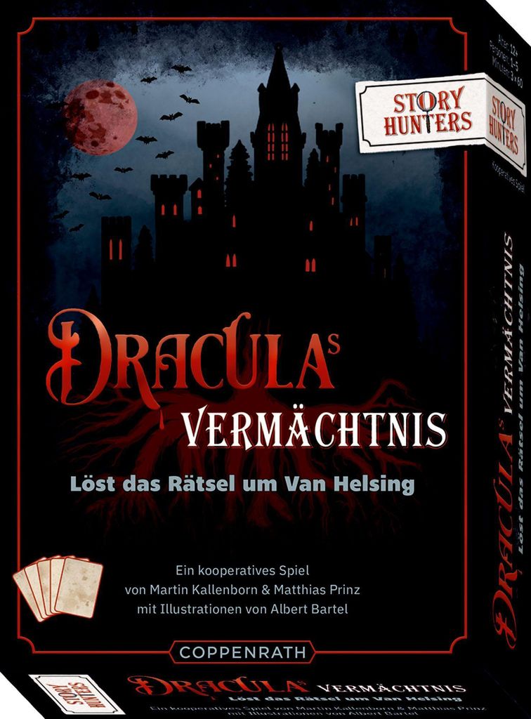 Coppenrath Verlag GmbH & Co.KG Story Hunters: Draculas Vermächtnis 1
