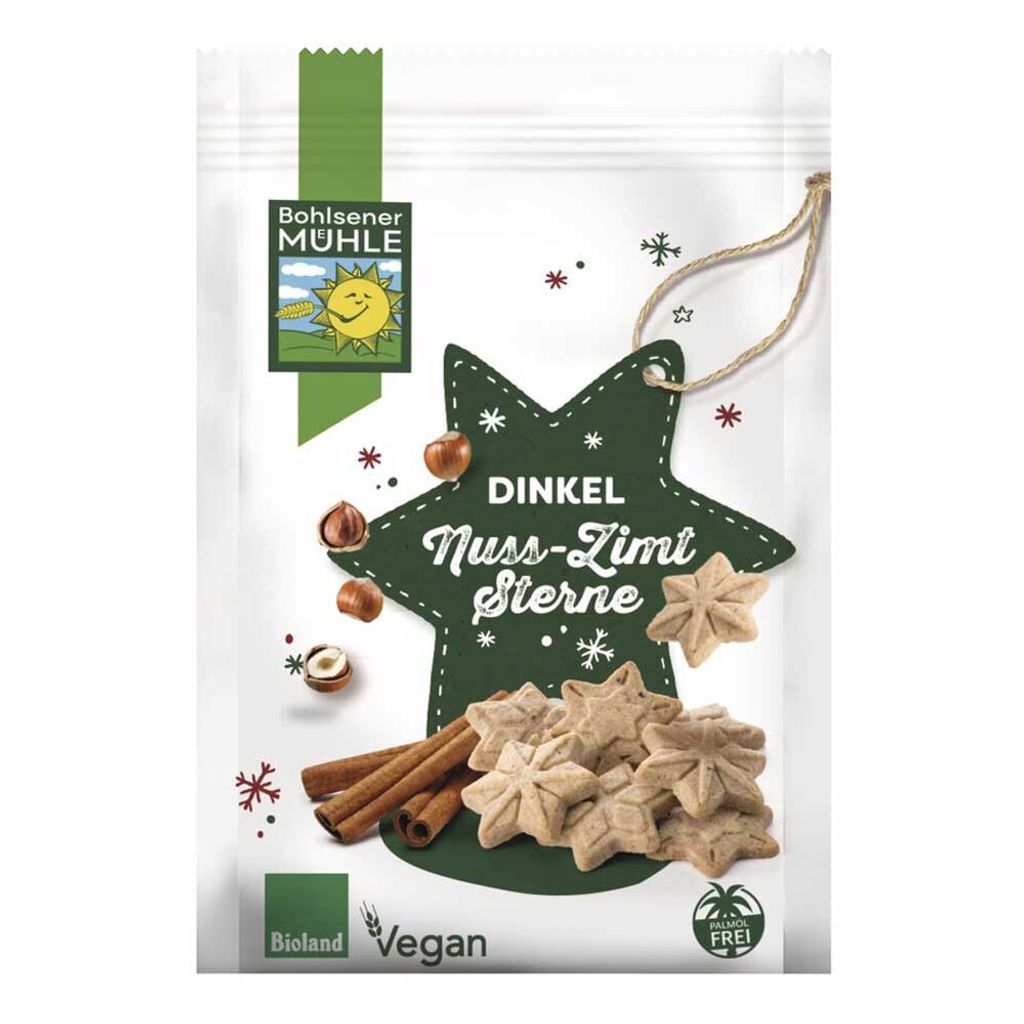 Stelle di farro alla cannella 125 g Immagine del prodotto 