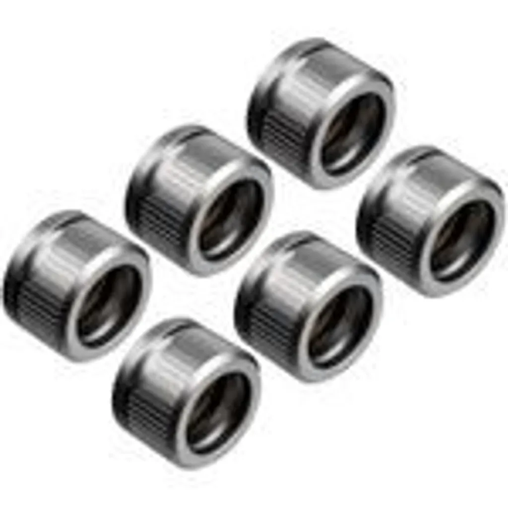 EK-Quantum Torque 6-Pack HDC 16 Nickel Silver - Raccordi Rigidi G1/4