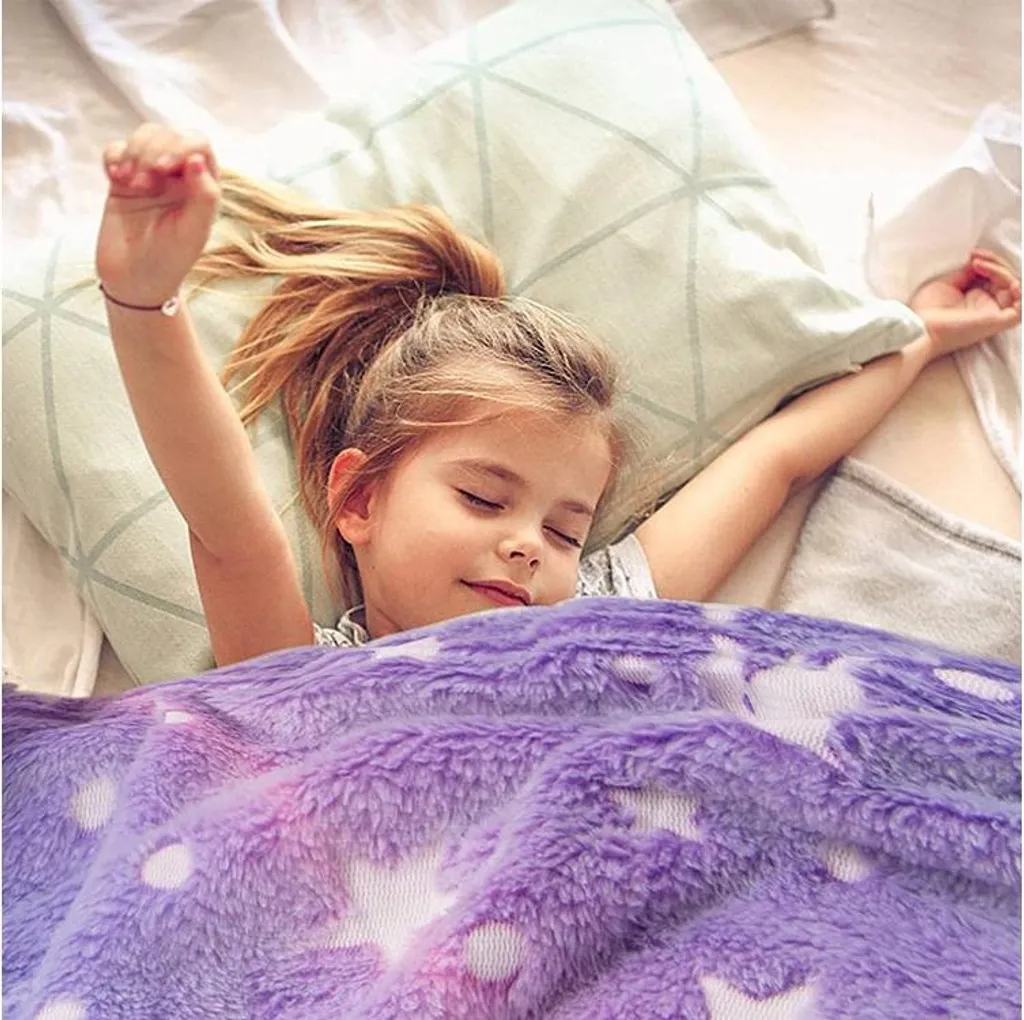 Toi-Toys - Coperta fluorescente GLOW N FUN - Unicorno