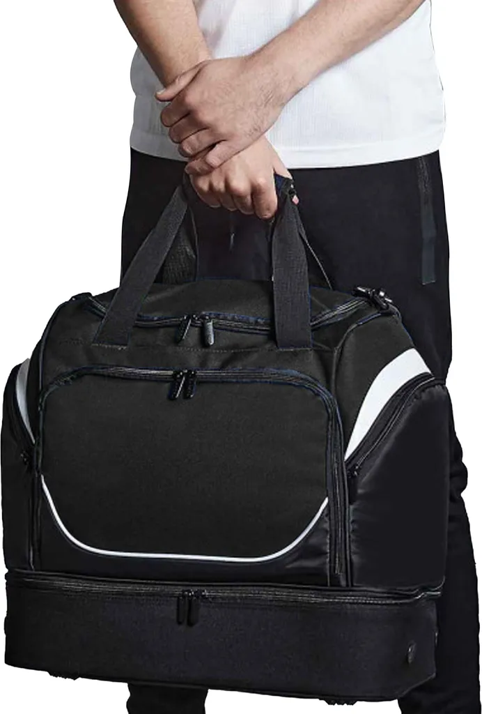 Sac de sport 40L Quadra Pro Team Hardbase BC3249 à base renforcée