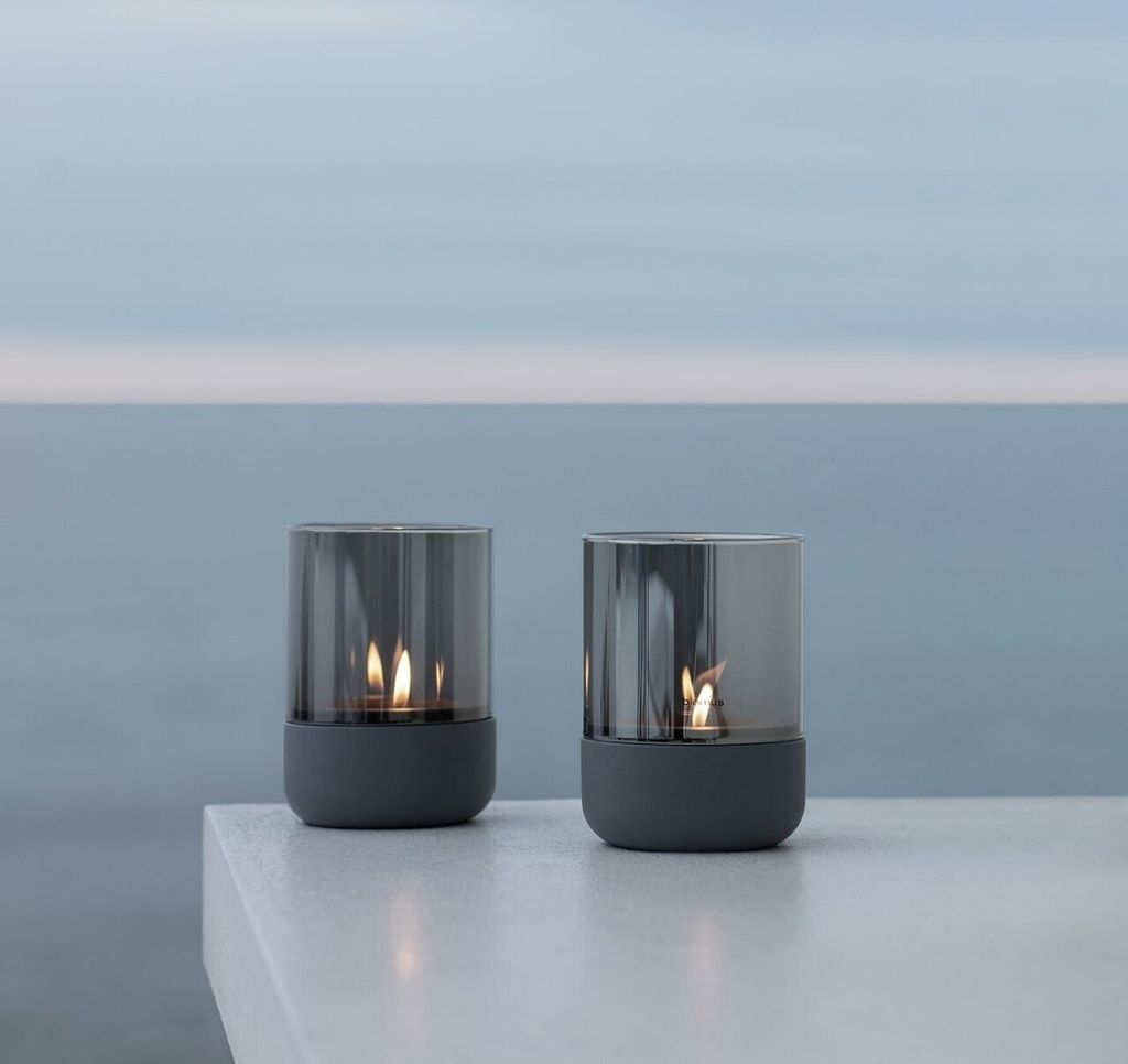 Blomus Windlicht -CALMA- S Steel Gray Produktbild 9