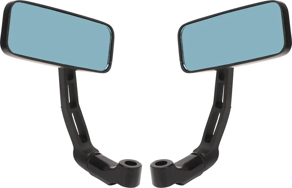 Specchio Moto Universale Antiriflesso 4,9 x 11,9 cm Quadrato per Custom