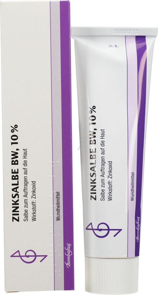 Bombastus Zinksalbe BW 10 % Zinkoxid 100 ml Salbe Produktbild 