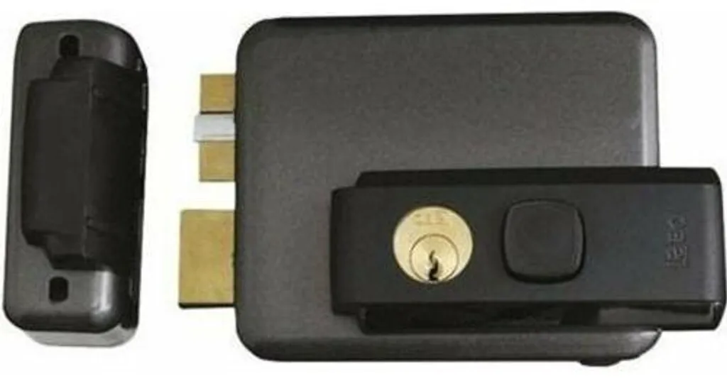 Serrure électrique ISEO 53N Gauche pour portails avec jeu mécanique