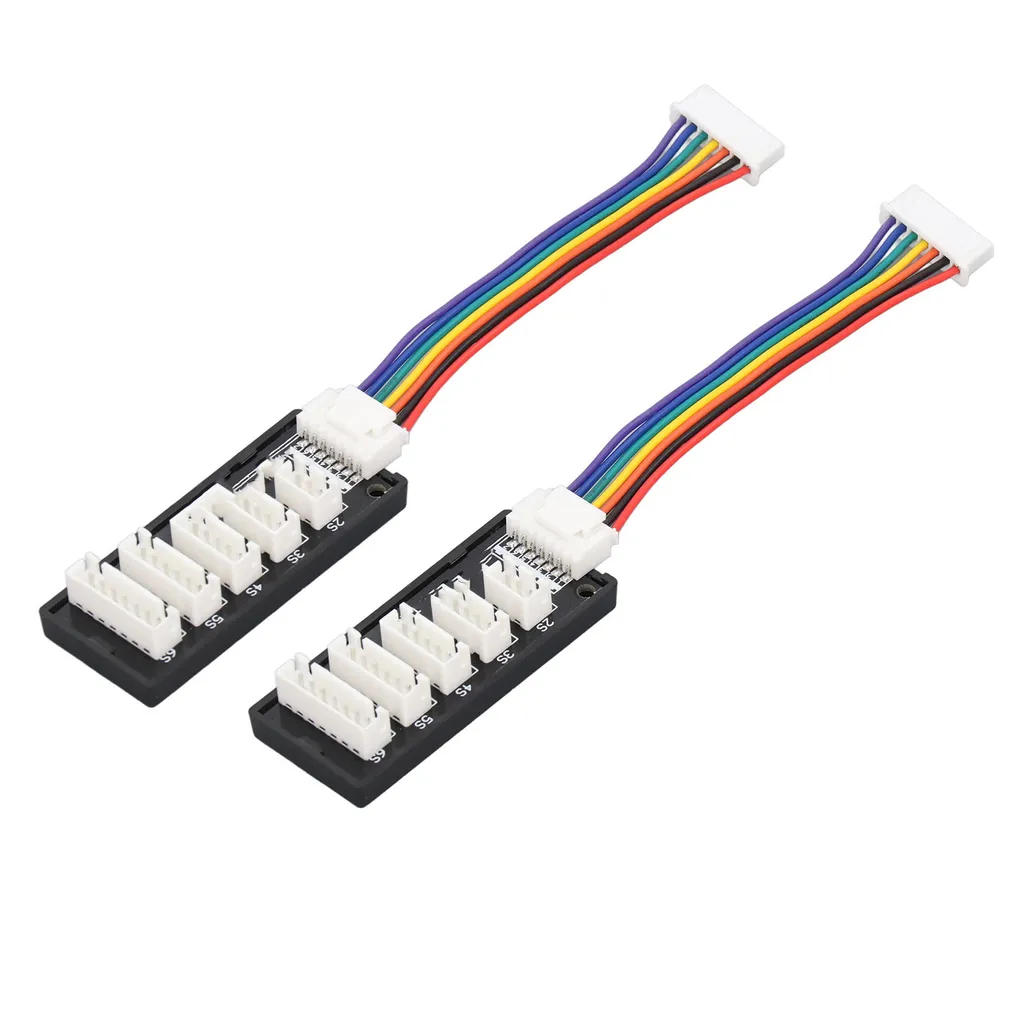 Scheda di carica dell'equilibrio, adattatore di carica dell'equilibrio della batteria, adattatore di carica dell'equilibrio, convertitore dell'adattatore di carica dell'equilibrio, scheda di carica dell'equilibrio 2S-6S, adattatore di carica dell'equilibrio di plastica - 5