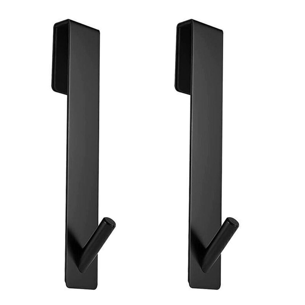 2 pcs Haken für Glasduschwand Wandhaken Duschhaken Eisen