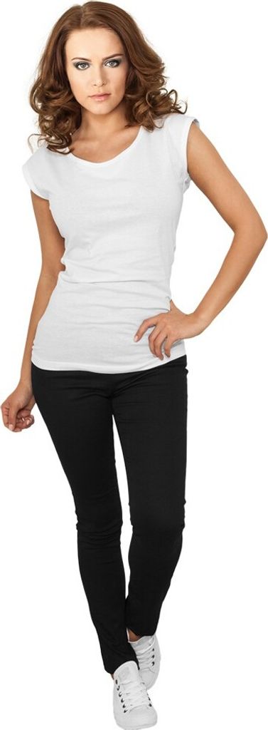 Urban Classics Damen Leggings Ladies Treggings Grey-S