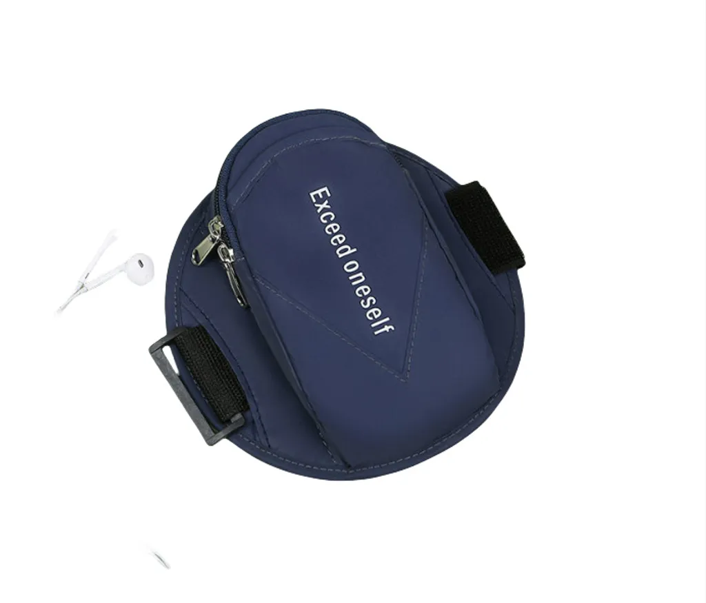 Supporto Telefono INF da Braccio per Corsa - Sicurezza e Libertà Blu