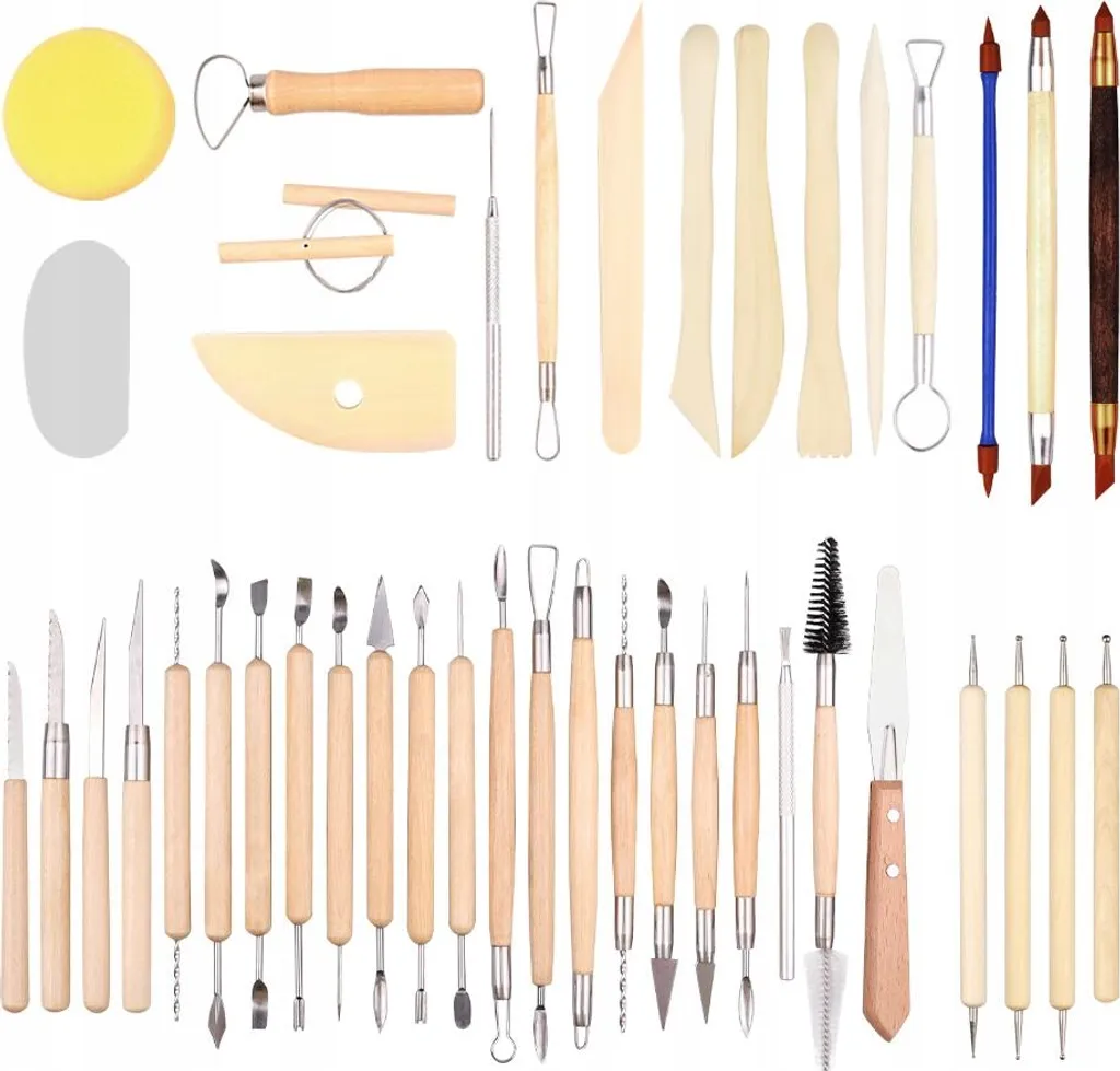Kit sculpteur GYPSUM XXL 42 outils - Haute précision pour arts et plâtre