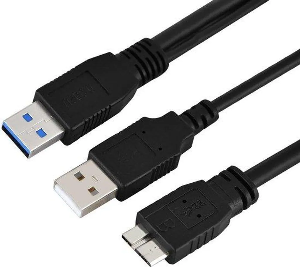 Câble USB 3.0 Court 50cm pour Disque Dur - Fini les Câbles Emmêlés !