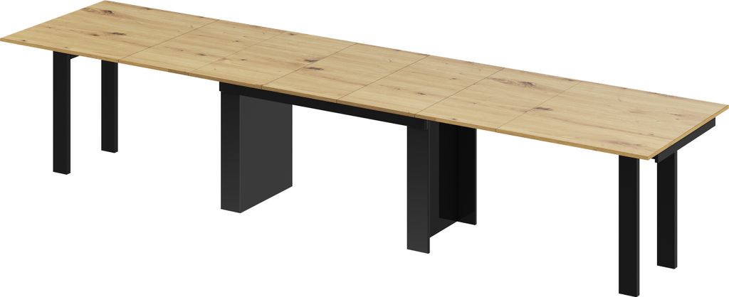 Design Esstisch Tisch HMA-111 XXL ausziehbar 170 bis 410 cm Esszimmer