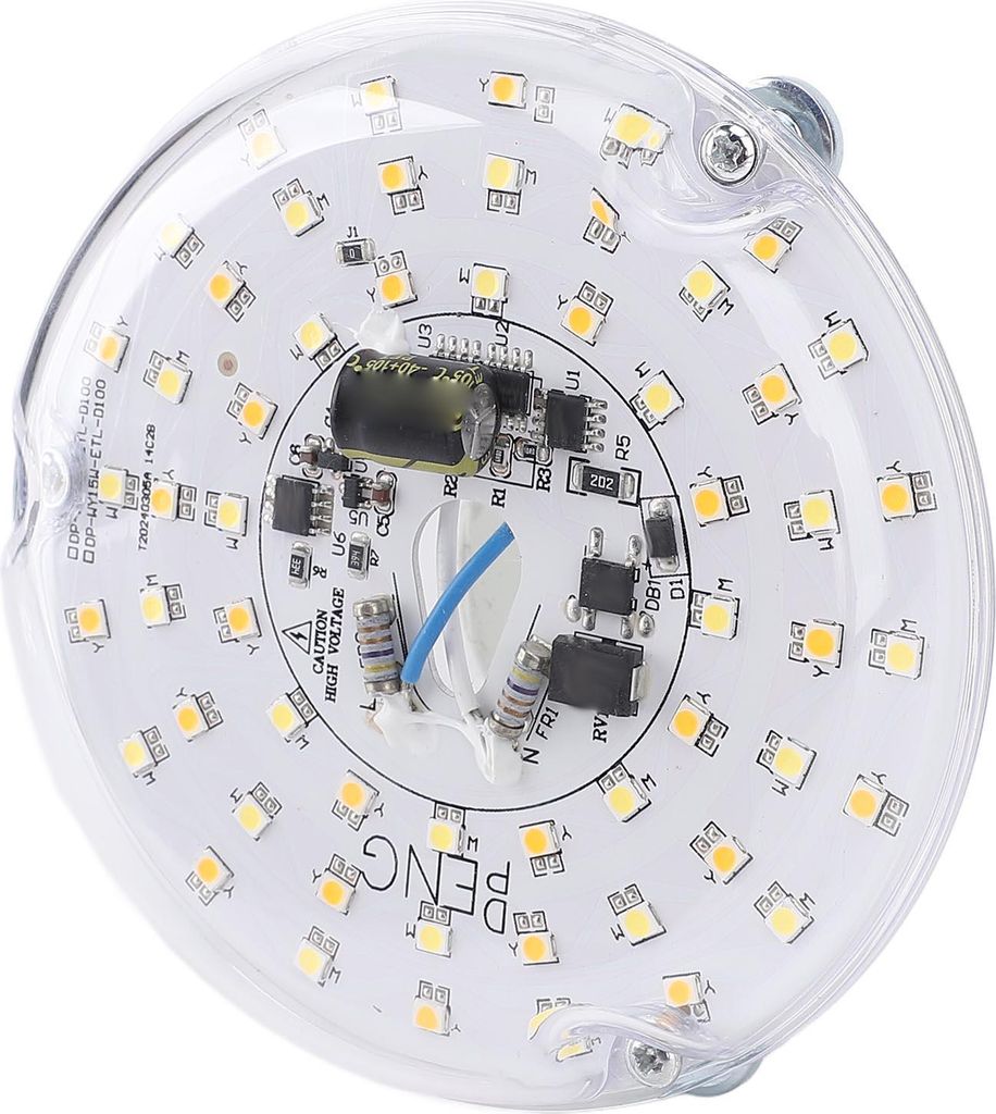 4-calowy wentylator sufitowy LED Zastępczy 15w 3CCT 3000K Zdjęcie produktu 