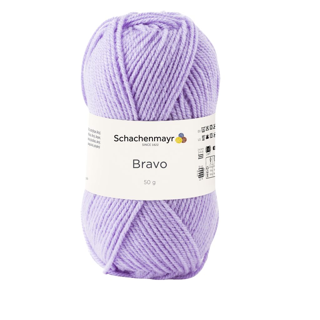 Schachenmayr Bravo, 50g Flieder Handstrickgarne Produktbild 