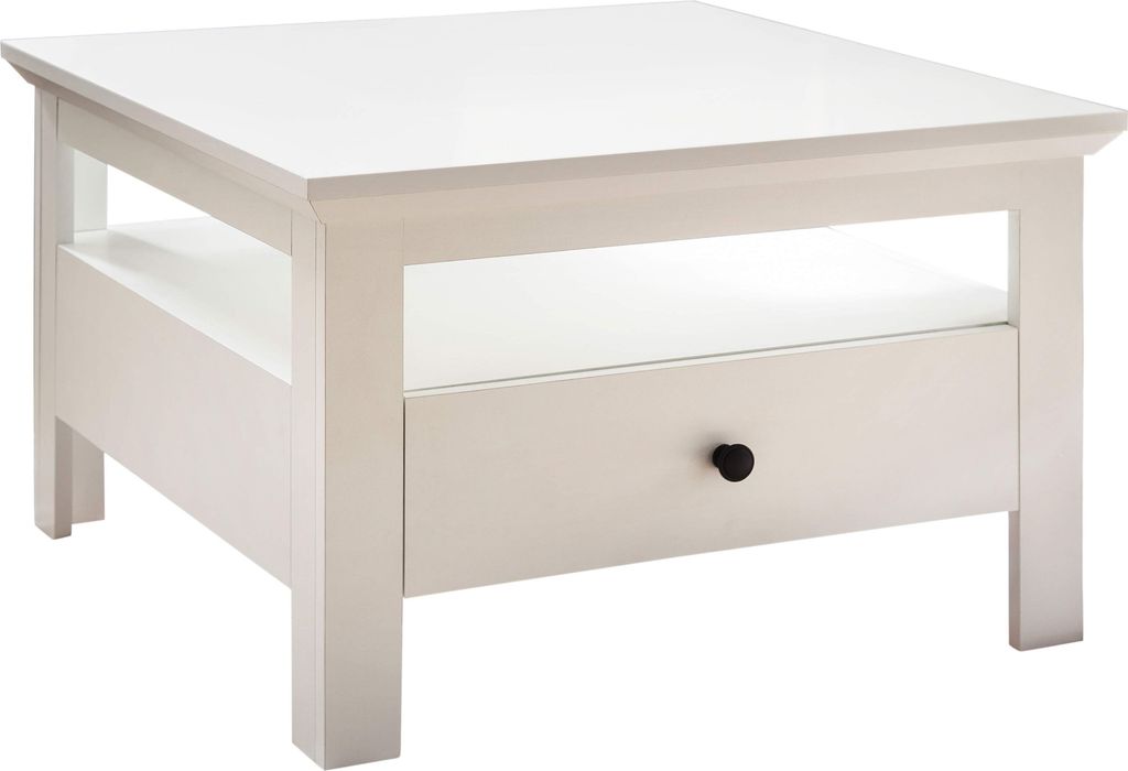 NEWFURN Couchtisch - Weiß Breite 70 cm Produktbild 