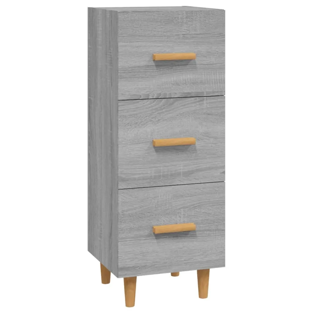 OFFERTA Credenza SYFAX Grigio Sonoma: Qualità Multistrato 90cm