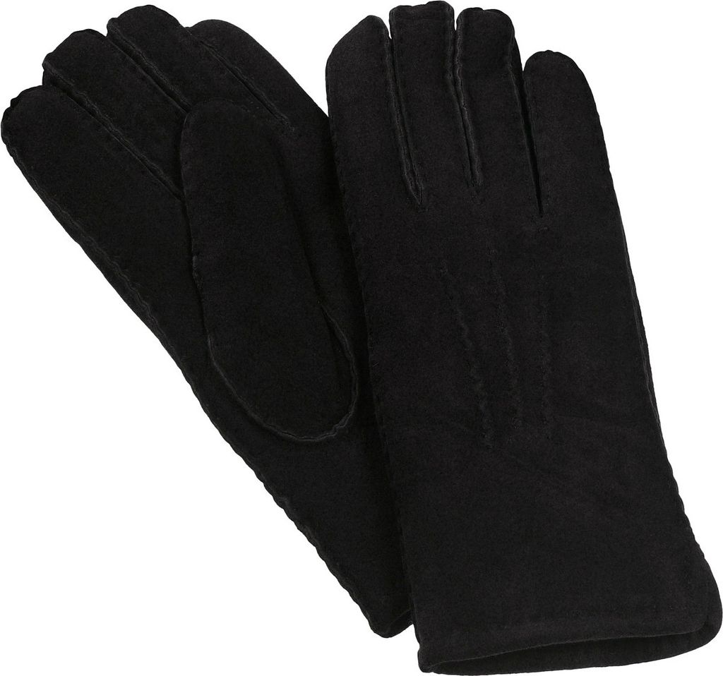 Handschuh aus echtem Lammfell handgenäht