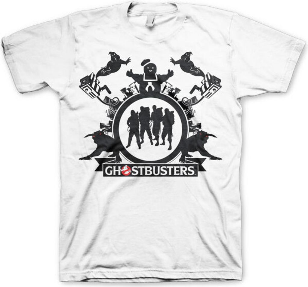 Ghostbusters - Team T-Shirt - XX-Large - White