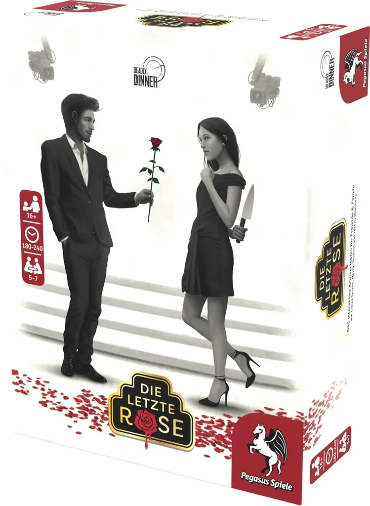 Jeu de société Murder Party La dernière rose Deadly Dinner pour 7 joueurs
