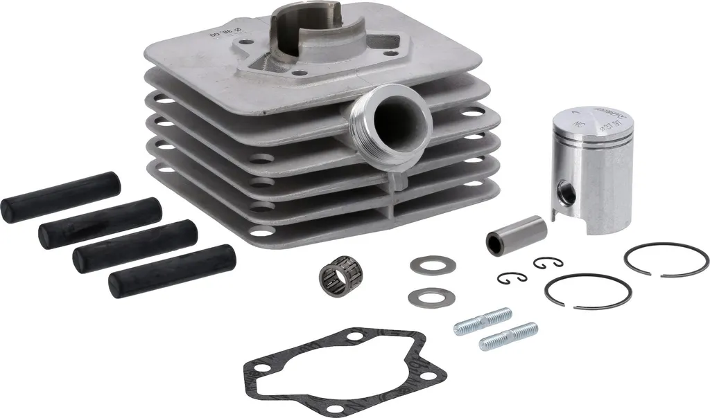 Cylindre piston 50cc Ø38 mm pour réparation mécanique de moteur S53