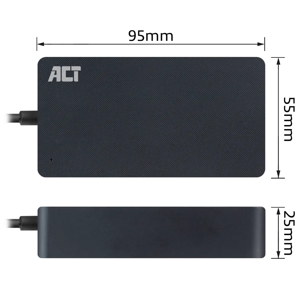 Offerta Incredibile! Caricabatterie Notebook 65W ACT AC2055 Universale - 6