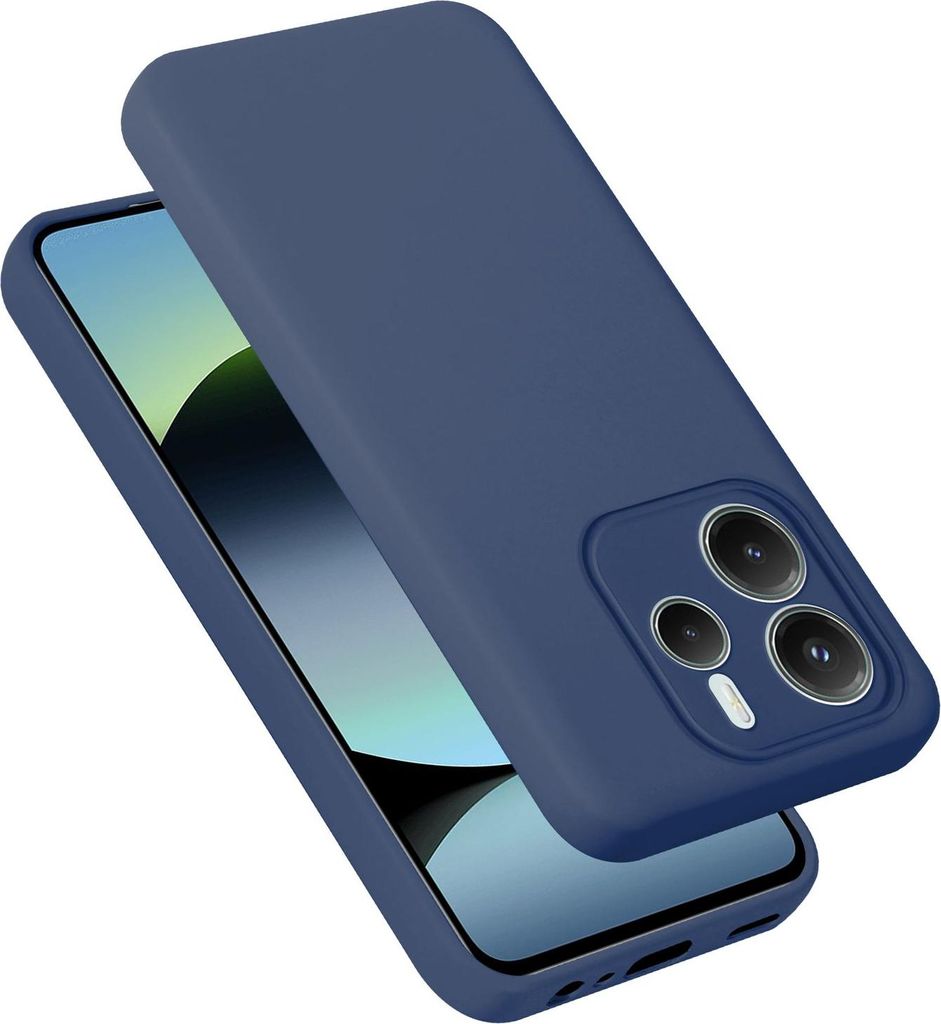 Cadorabo Hülle für Xiaomi Redmi Note 14 5G Hülle Silikon Handyhülle Case aus flüssigem Silikon, Kratzfeste und stoßfeste Schutzhülle für Xi...