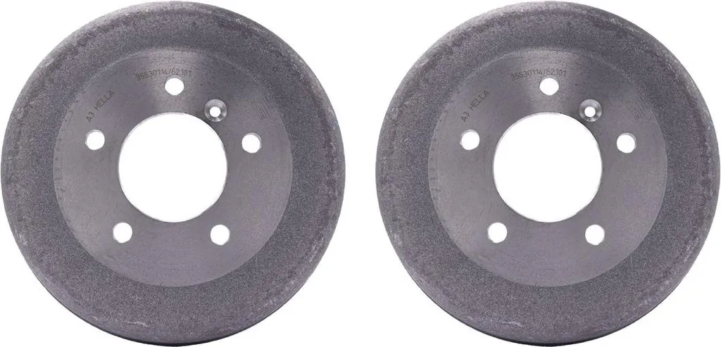 Paire de Tambours de Frein HELLA Ø 300mm Fonte Renforcée pour Classe G