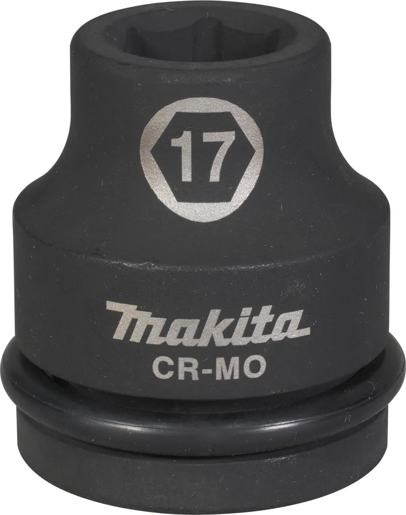 Accessoire clé à choc 17 mm Makita en acier robuste avec carré 3/4"