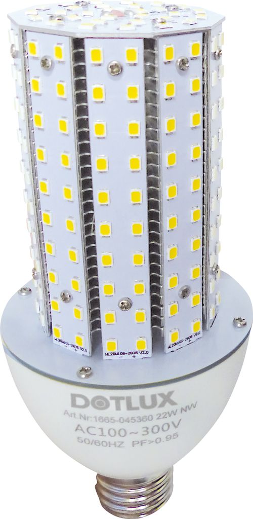 DOTLUX LED-Strassenlampe RETROFITprotect E27 18W 3000K