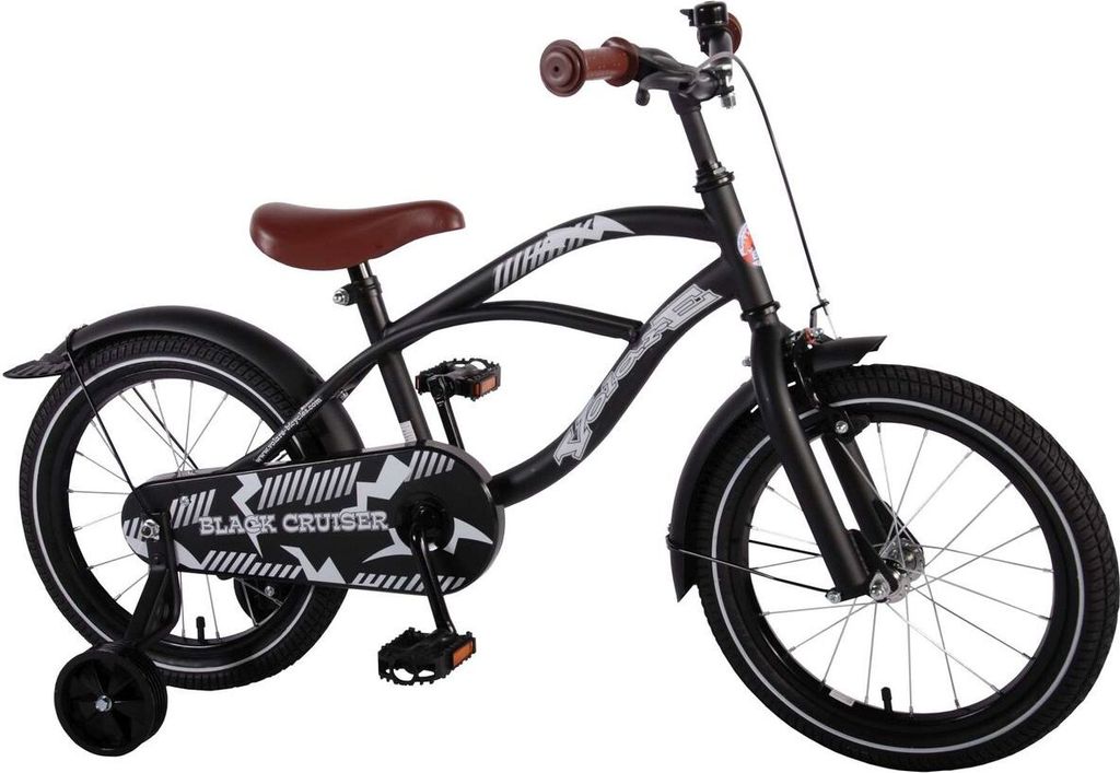 16 Zoll Kinder Jungen Fahrrad Holland Bike Cruiser Schwarz 21602-CH
