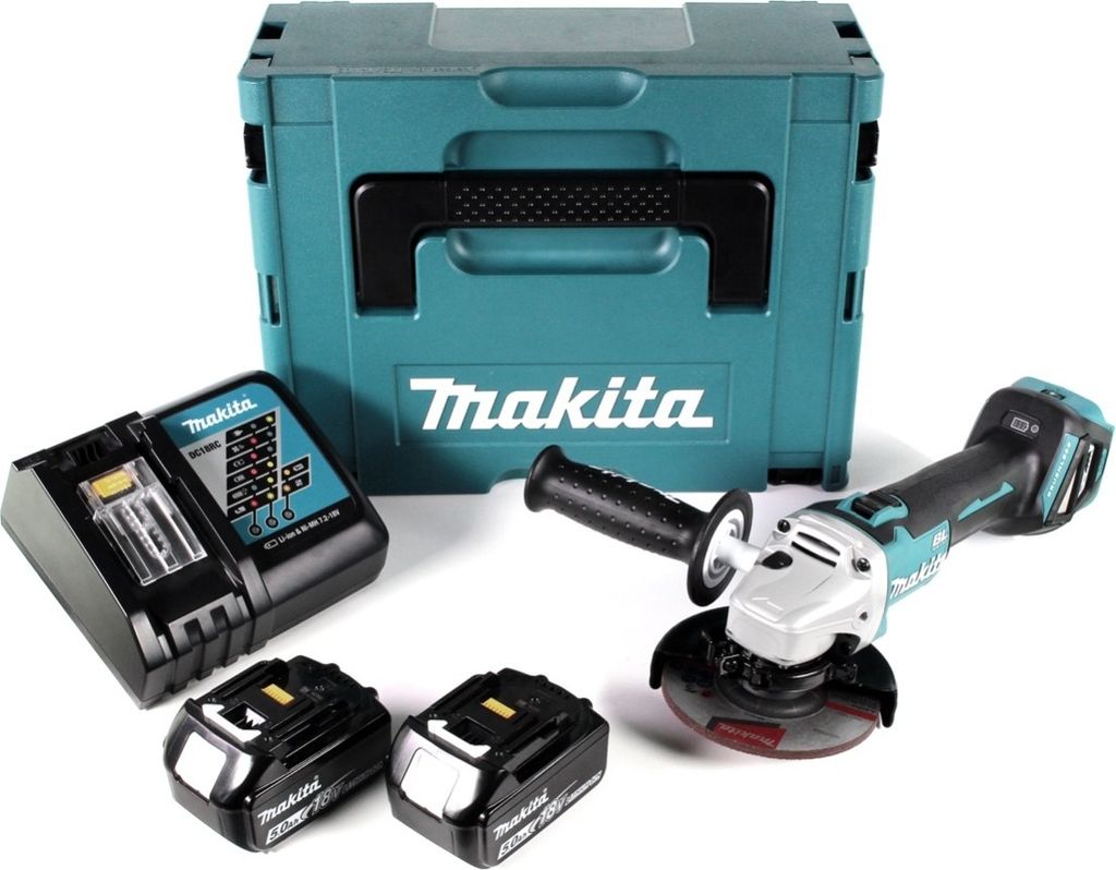 Makita DGA511RTJ - Uhlová brúska - akumulátorová - 125 mm - Obrázok produktu 35