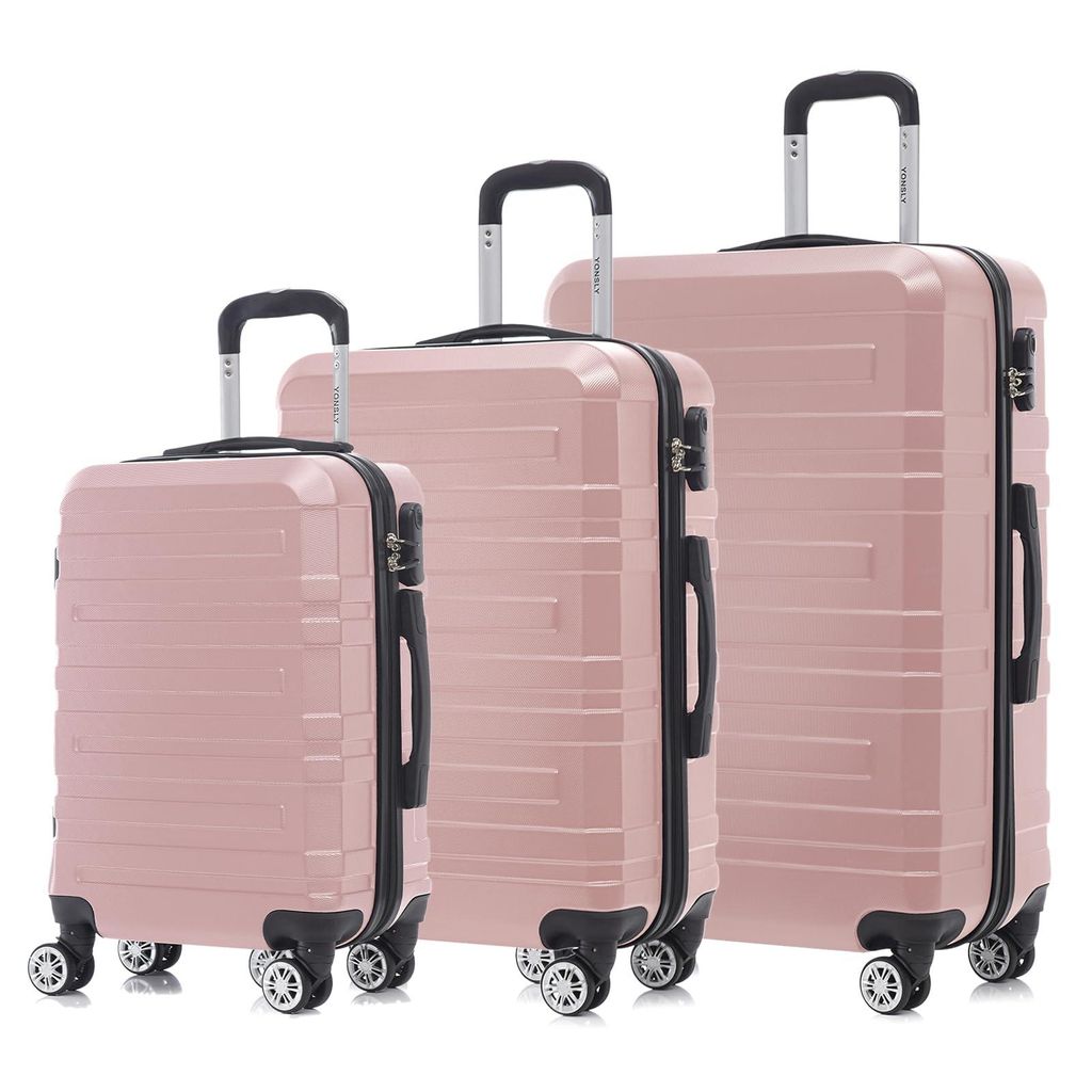 Suitcase Set, Rollkoffer Handgepäck, Kofferset, mit 4 Produktbild 