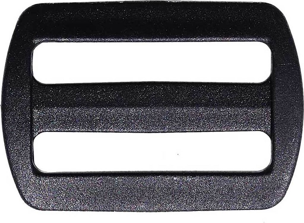 10 Kunststoff Regulator Gurtversteller Leiterschnallen Gurtband Größen Farbwahl, Größe:A 38x27mm I 30x5mm, Farbe:schwarz