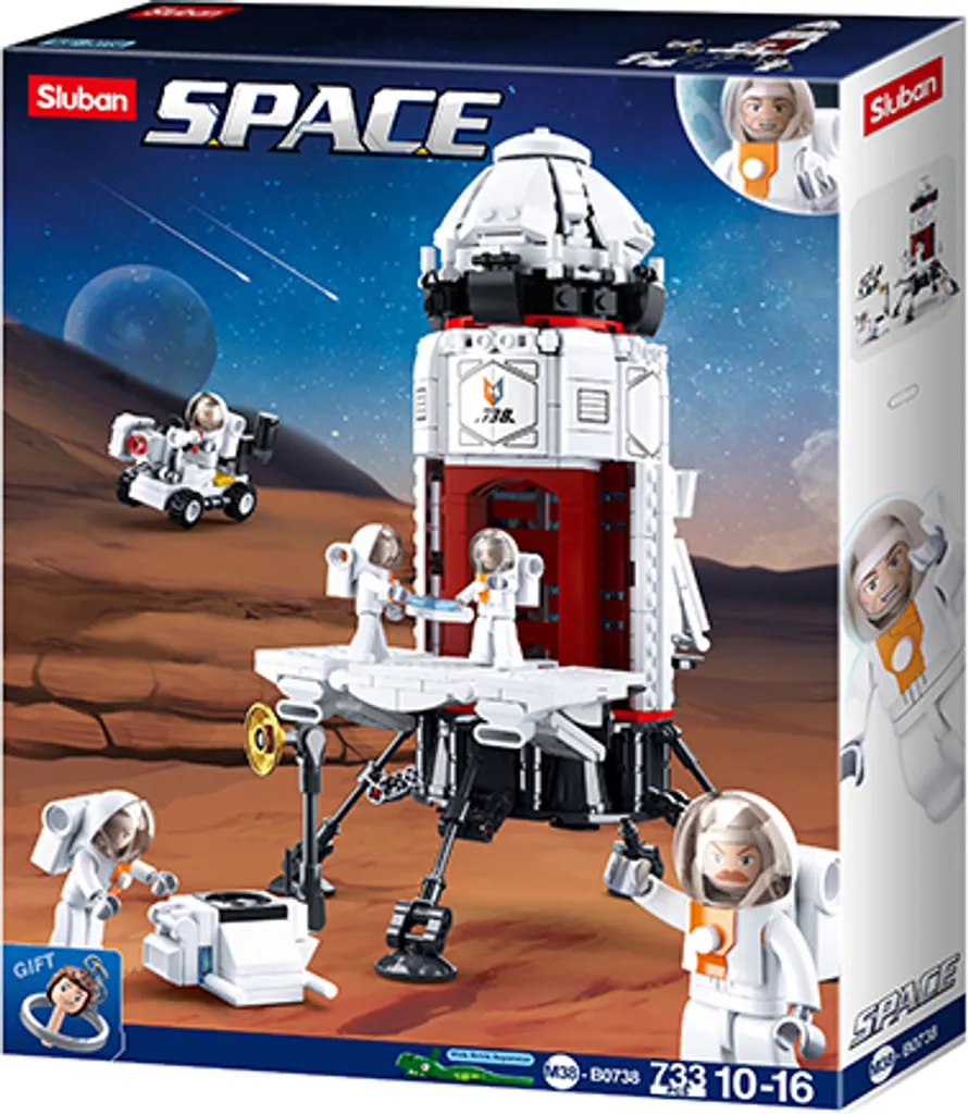 Station de Recherche Spatiale Sluban : Le Jouet Éducatif Durable et Complet