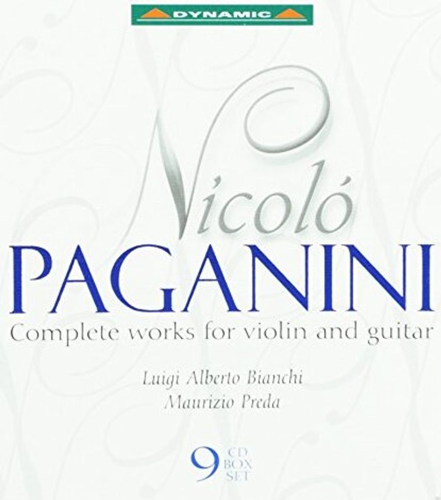 Bianchi, L: Paganini for Violin & Guitar (9CD)