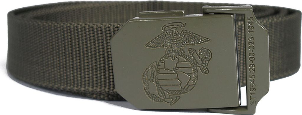 USMC riem, olijfgroen Productafbeelding 