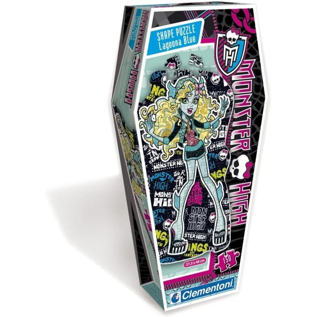 Puzzle Clementoni 150 pièces Monster High 92867 forme spéciale enfant