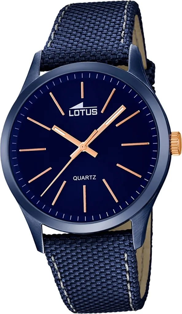 Lotus L18166/2 Orologio Uomo Pelle Blu: Eleganza Minimalista Lotus