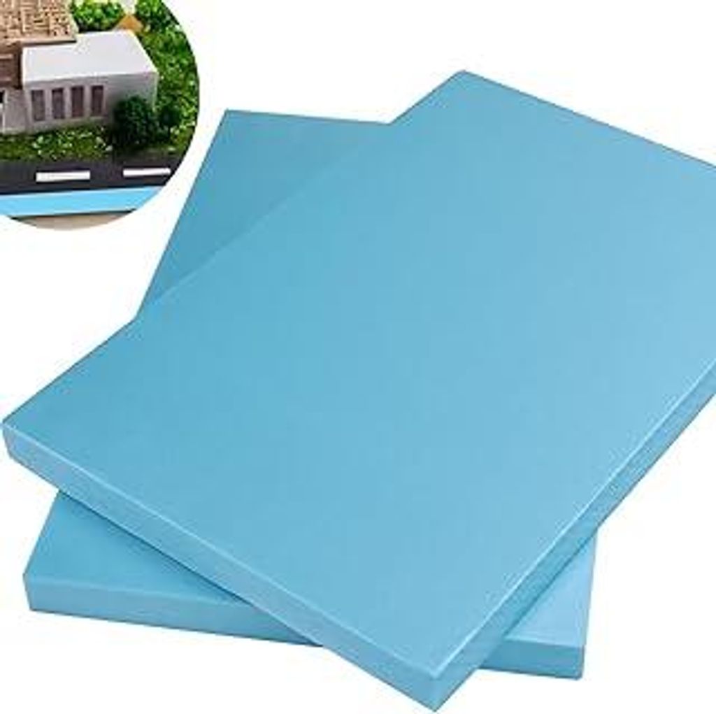 MHDJQ Modellbau Styroporplatten 20mm Craft Foam Boards Styropor Platte zum Basteln für Landschafts Modellierung Dekoration Verpackung Modellbau Us...