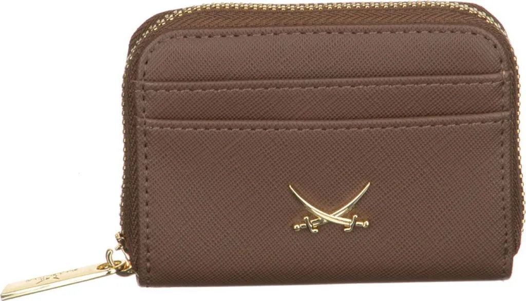 Sansibar portafoglio Zip Wallet Cappuccino marrone
