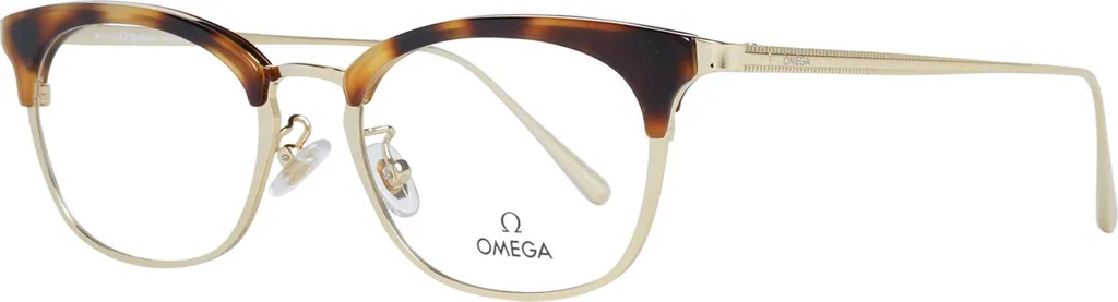 Lunettes de Vue pour Femme Omega OM5009-H en Acétate Écaille 49mm
