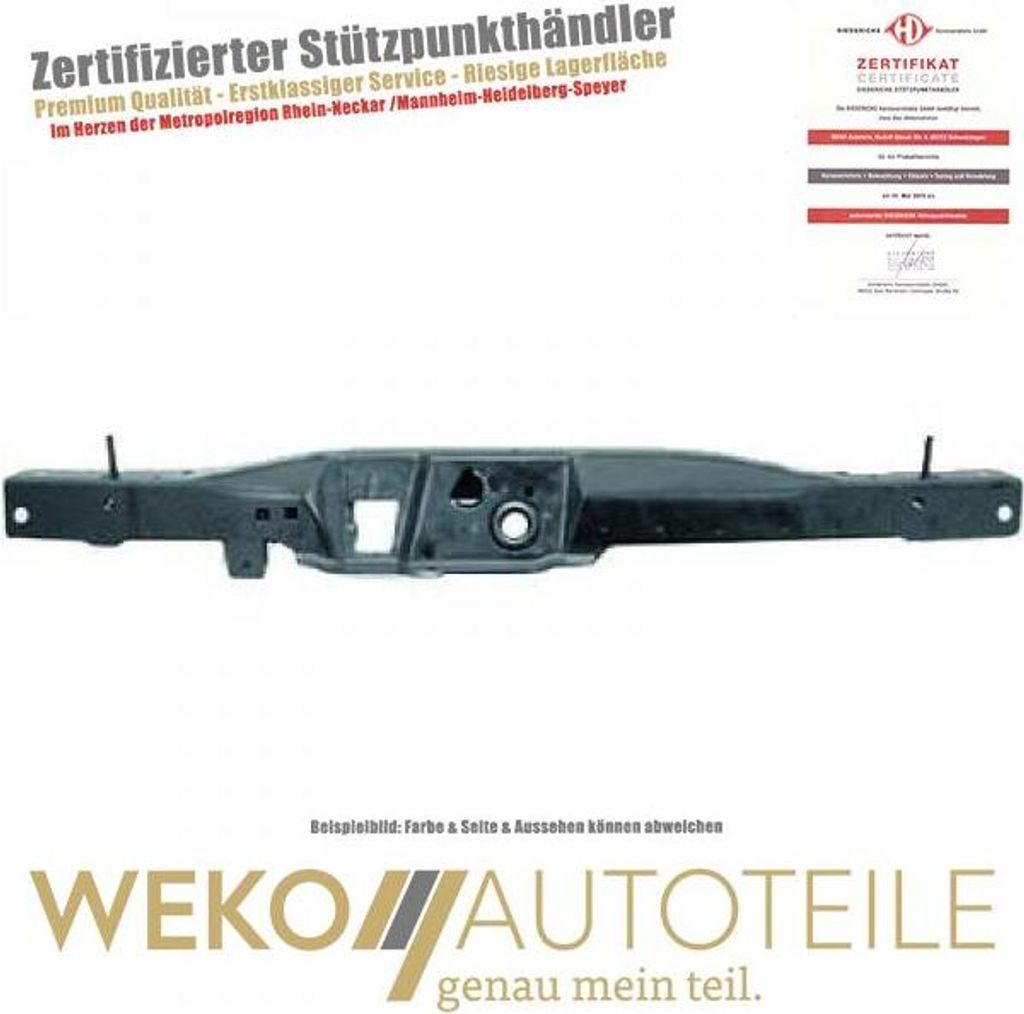 Frontverkleidung DIEDERICHS 1876010 für OPEL