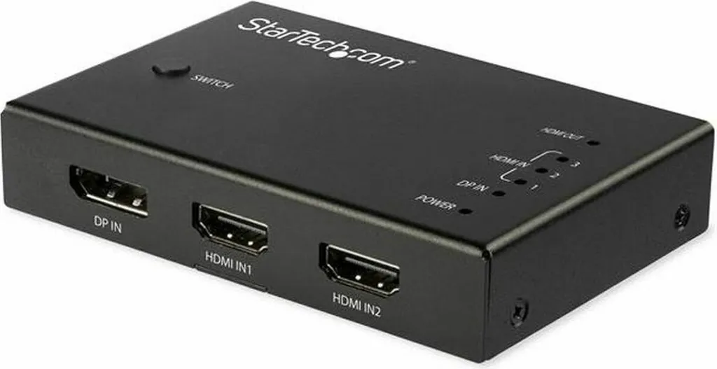 Switch HDMI 4 Ports StarTech avec Entrée DisplayPort et Commutation Rapide