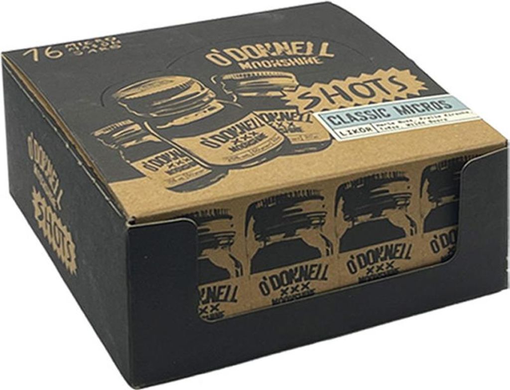 O'Donnell Moonshine Likör Classic Micros, 20-25% Vol. 16 x Produktbild 