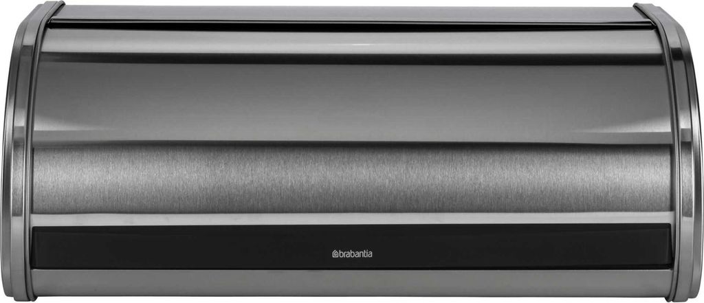 Brabantia Matt Steel Roll Top Bread Bin, Prostokątny, Stal Zdjęcie produktu 