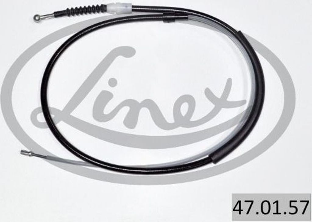 LINEX Handbremsseil 47.01.57 Rechts Links für VW TOURAN (1T1, 1T2) 1561/896mm