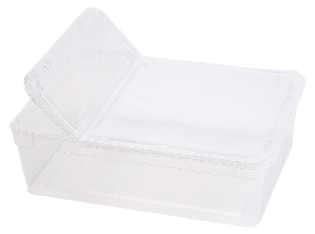 Braplast transparenter Behälter mit Belüftung 3 L 24,5x18,5x7,5cm 1 Stk.