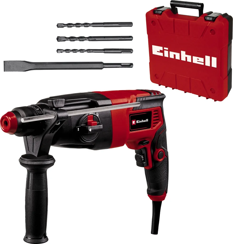 Percez sans effort le béton dur avec le perforateur Einhell TC-RH 620 4F