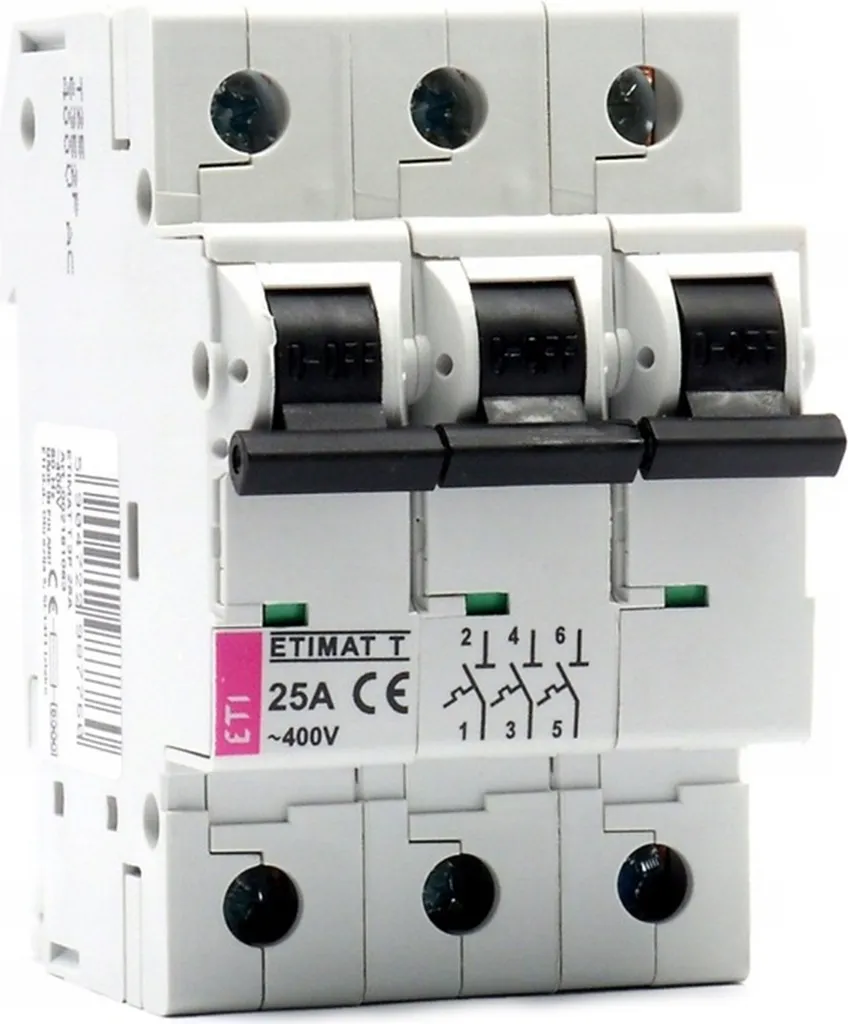 Limiteur de puissance 25A ETIMAT T 3P pour abonnement triphasé 15-18kVA