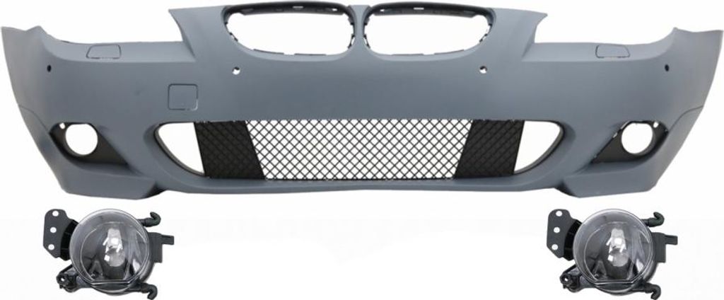 Stoßstange für BMW 5 LCI E60 E61 07-10 PDC 18 NBL Produktbild 